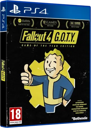 Fallout 4 - Game of The Year Edition - Steel Book - PS4