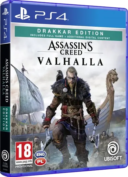 Assassin's Creed Valhalla Drakkar Edition - PS4  for sale in Egypt from Games2Egypt