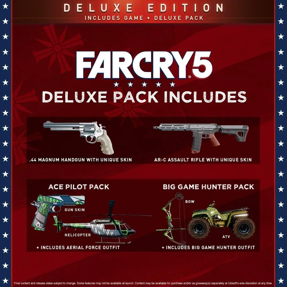 Far Cry 5 - Deluxe Edition -  English and Arabic Edition - PS4  for sale in Egypt from Games2Egypt