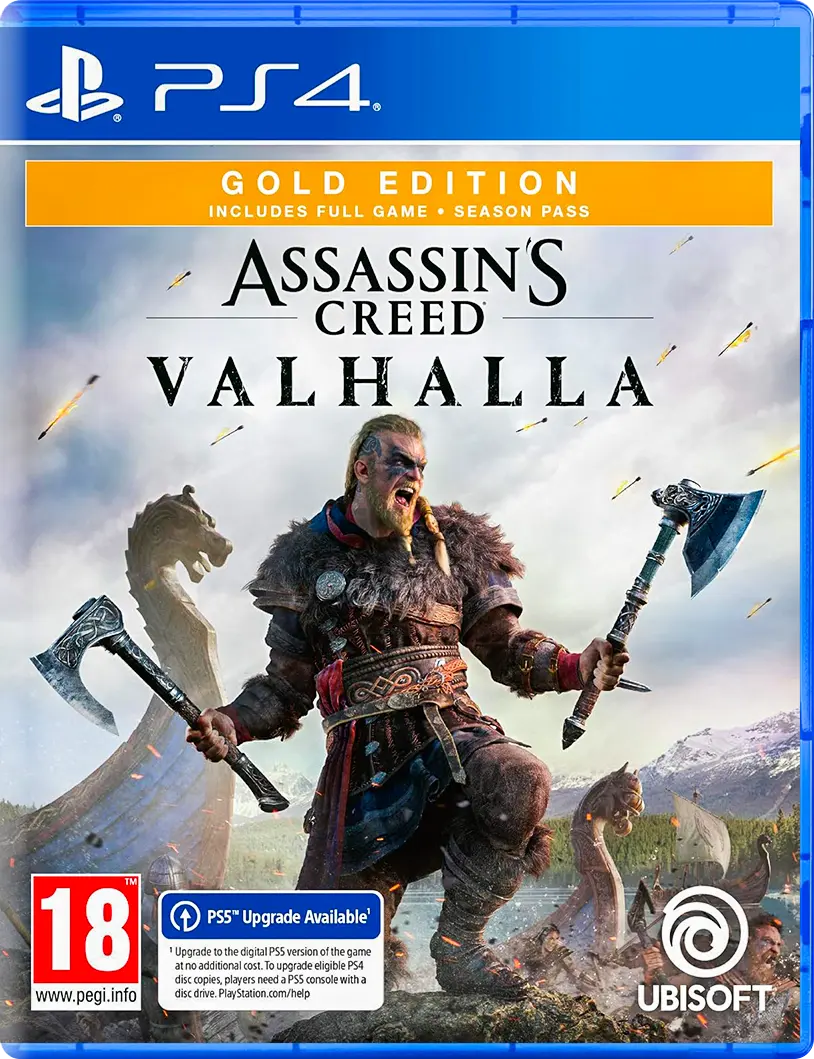 Assassin's Creed Valhalla - Gold Edition - PS4  for sale in Egypt from Games2Egypt