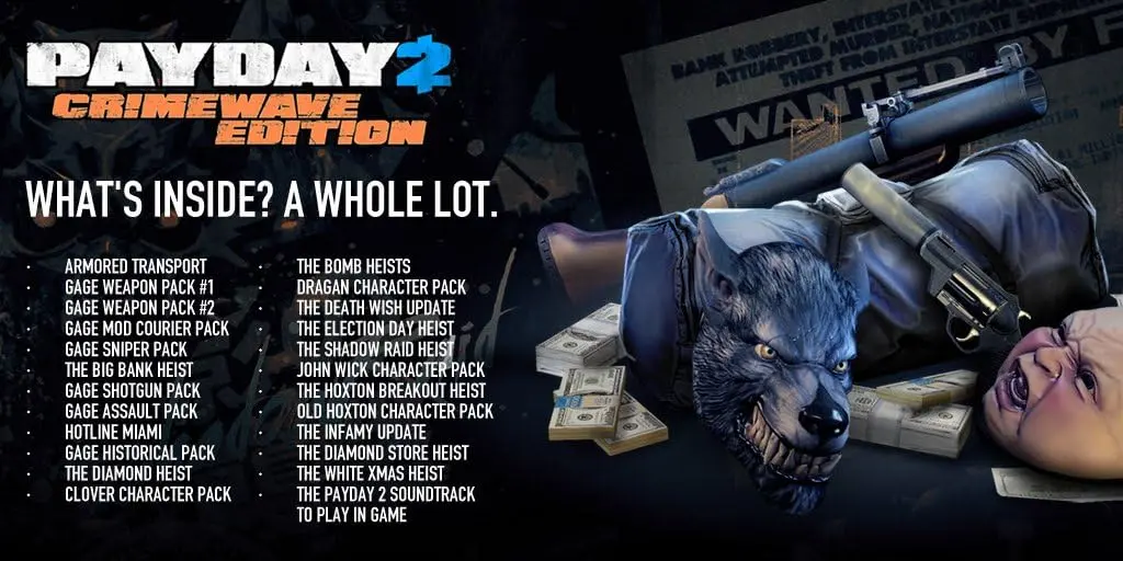 PayDay 2 - Crimewave Edition - PS4  for sale in Egypt from Games2Egypt