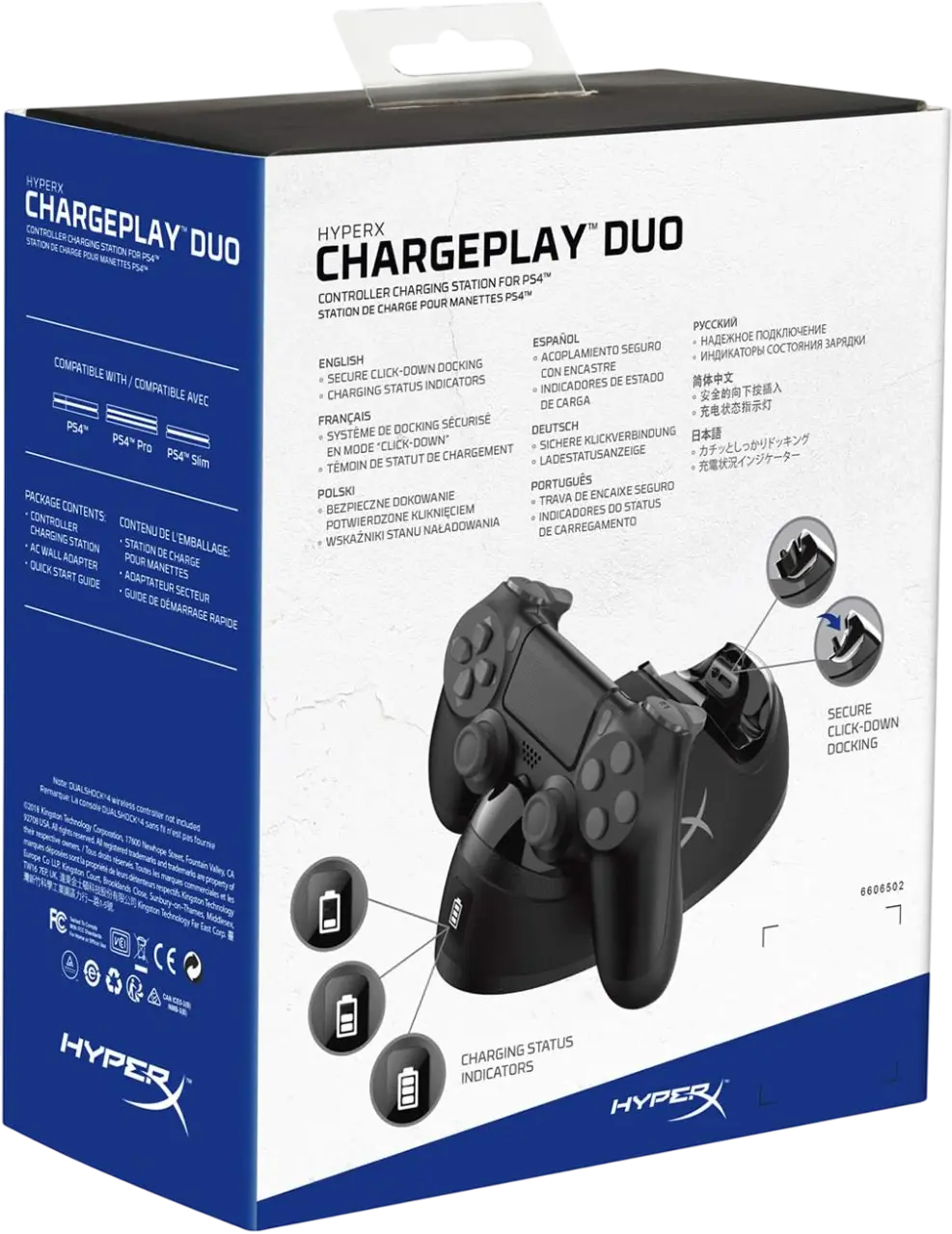 HyperX Wireless ChargePlay Duo for PS4 Controllers - Used   for sale in Egypt from Games2Egypt