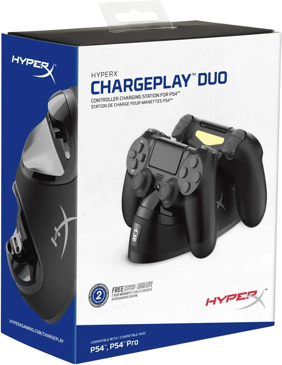 HyperX Wireless ChargePlay Duo for PS4 Controllers - Used   for sale in Egypt from Games2Egypt