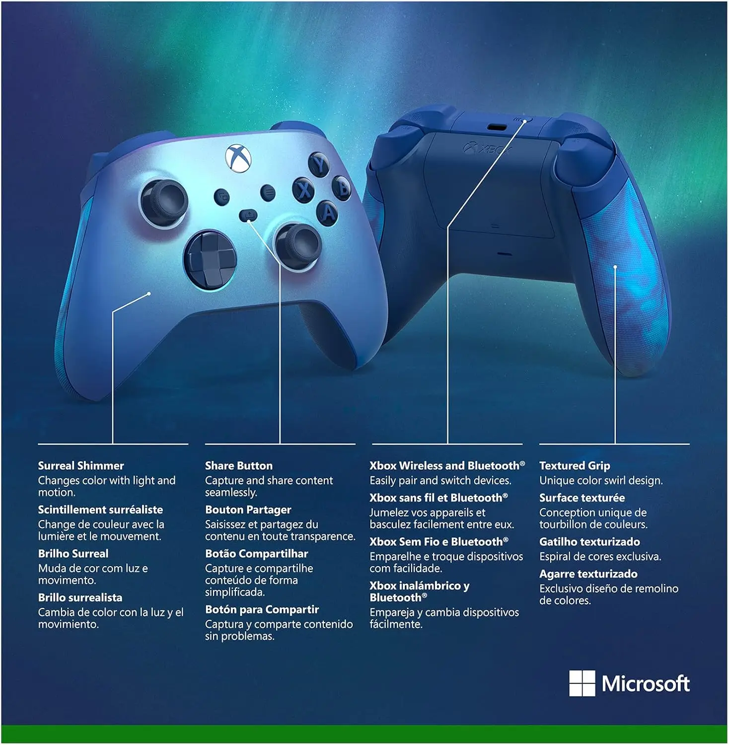  Xbox Series Controller - Aqua Shift (Special Edition) - Used  for sale in Egypt from Games2Egypt