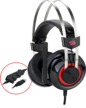 Redragon H601 TALOS Gaming Headset - Black  for sale in Egypt from Games2Egypt