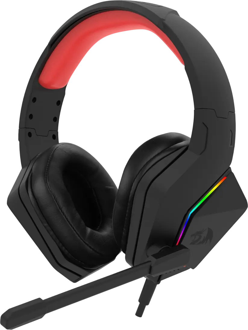 Redragon H390 PARIS RGB - Gaming Headset - Black  for sale in Egypt from Games2Egypt