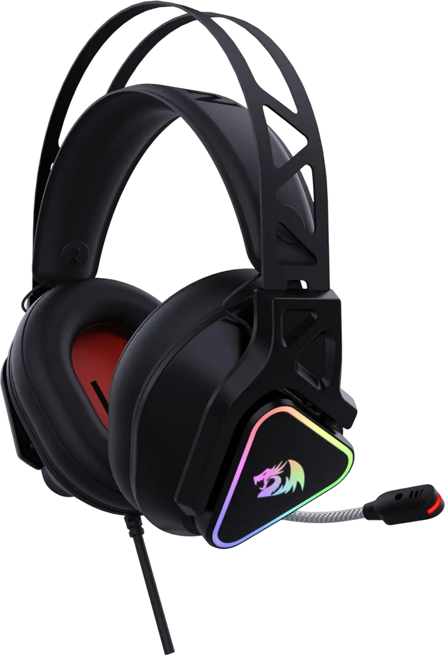 Redragon H370 Cadmus RGB - Gaming Headset - Black  for sale in Egypt from Games2Egypt