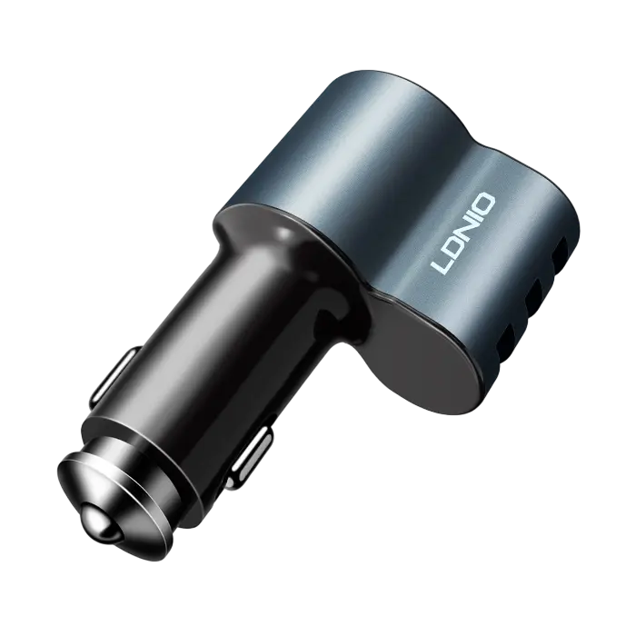 LDNIO CM11 3-In-1 Car Charger With Lighter   for sale in Egypt from Games2Egypt