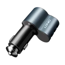 LDNIO CM11 3-In-1 Car Charger With Lighter   for sale in Egypt from Games2Egypt