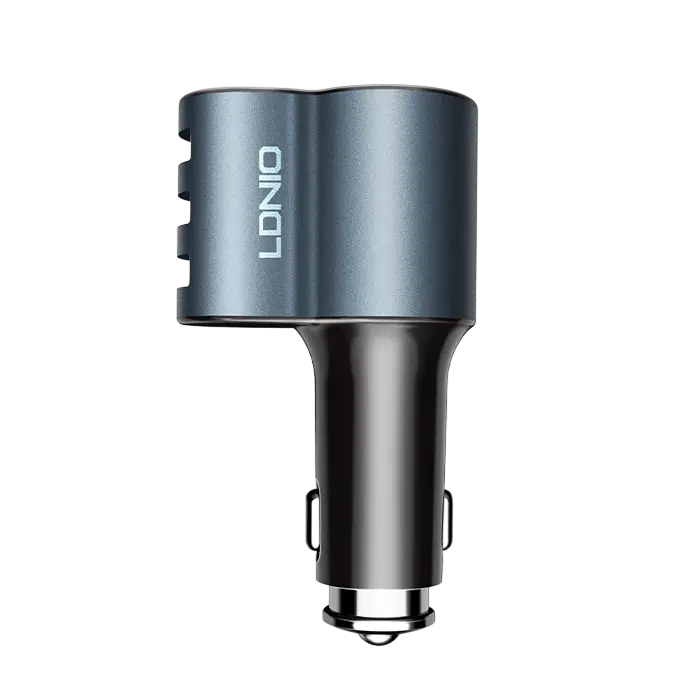 LDNIO CM11 3-In-1 Car Charger With Lighter   for sale in Egypt from Games2Egypt