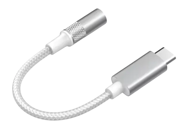 LDNIO LS-Y80C USB-C To 3.5mm Adapter - White  for sale in Egypt from Games2Egypt