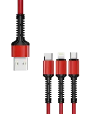 LDNIO LC93 Fast Charging 3in1 Cable 1.2M  for sale in Egypt from Games2Egypt