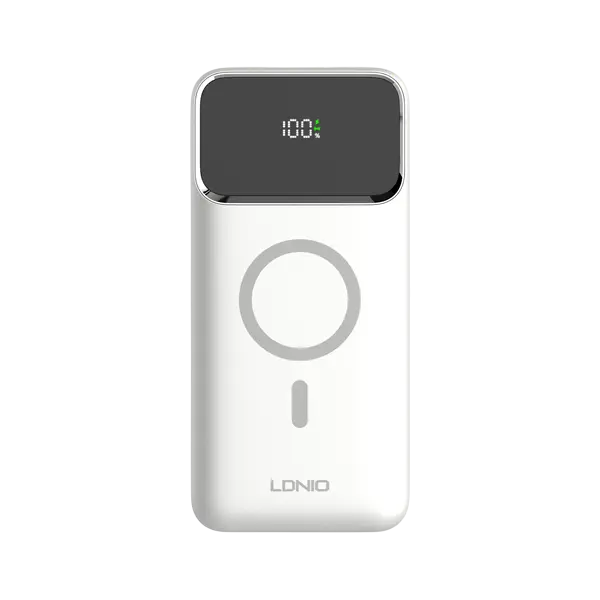 LDNIO PQ12 Magnetic Wireless Power Bank 10000mAh	  for sale in Egypt from Games2Egypt