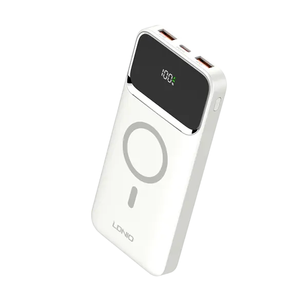 LDNIO PQ12 Magnetic Wireless Power Bank 10000mAh	  for sale in Egypt from Games2Egypt