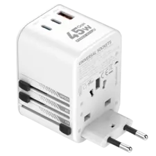 LDNIO Z8 GaN Universal Travel Adapter 45W 3 USB Ports  for sale in Egypt from Games2Egypt