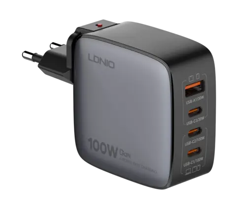 LDNIO Q408 Supper Fast Charger GaN 100W