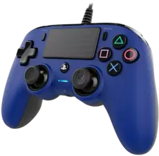 Nacon Wired Compact PS4 Controller - Blue - Open Sealed  for sale in Egypt from Games2Egypt