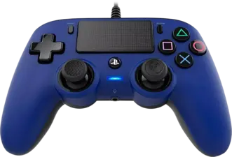 Nacon Wired Compact PS4 Controller - Blue - Open Sealed  for sale in Egypt from Games2Egypt