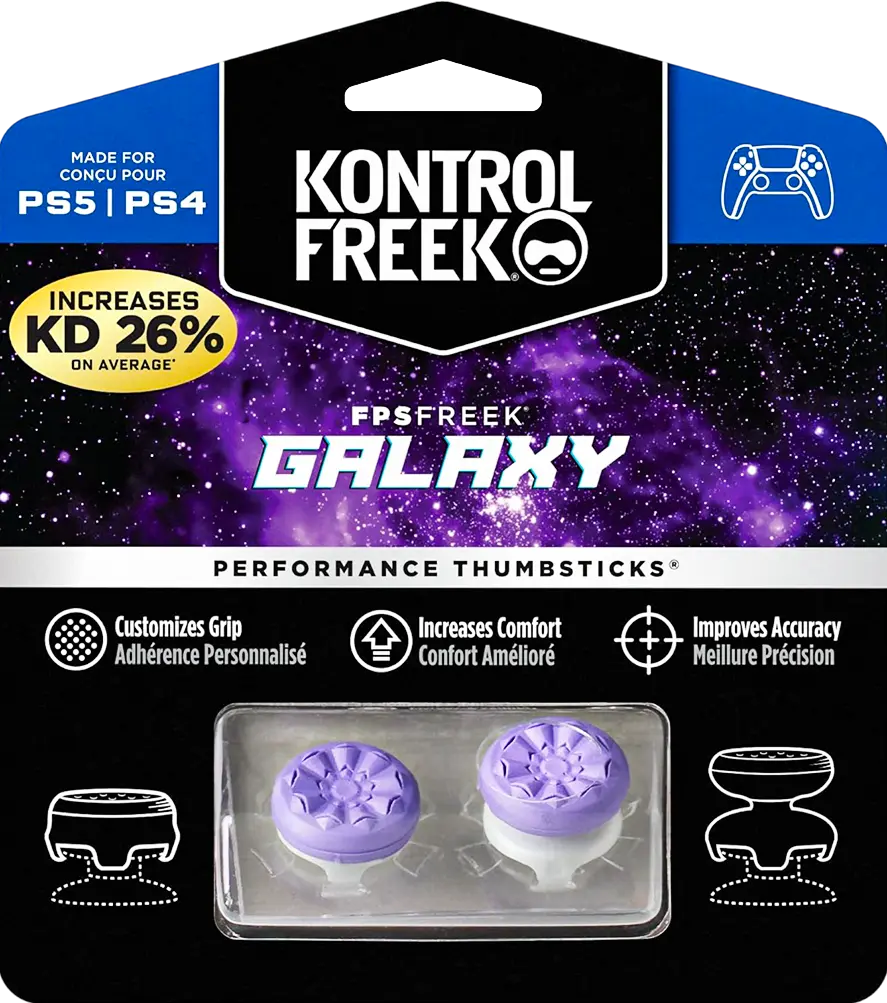 Analog Freek FPS Galaxy -  PS4 and PS5 - purple  for sale in Egypt from Games2Egypt