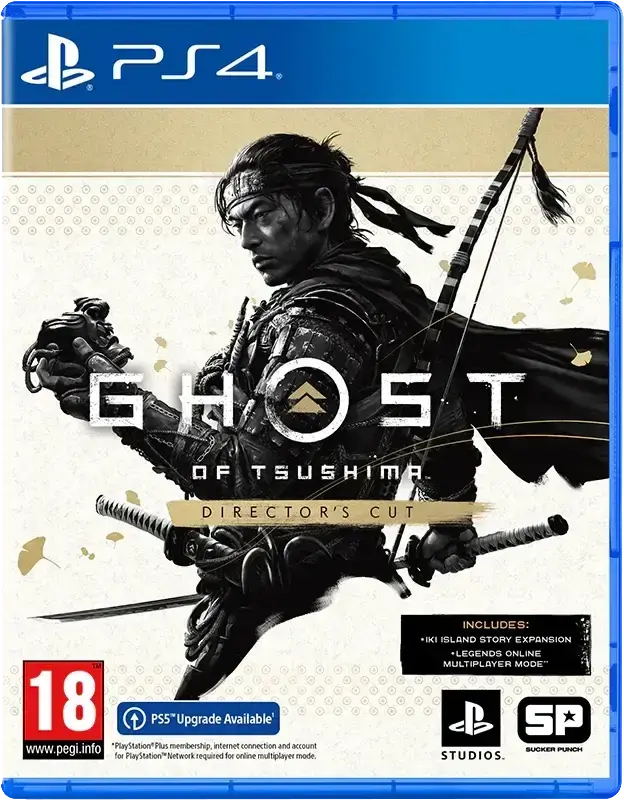 Ghost of Tsushima Director's Cut - PS4 - Used   for sale in Egypt from Games2Egypt