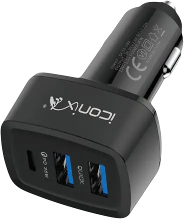 ICONIX IC-CC1715 Fast Car Charger 36W   for sale in Egypt from Games2Egypt