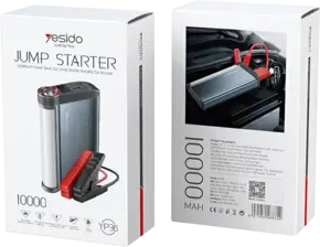 Yesido YP36 Power Bank Car Jump Starter 10000mAH - Portable Charger  for sale in Egypt from Games2Egypt