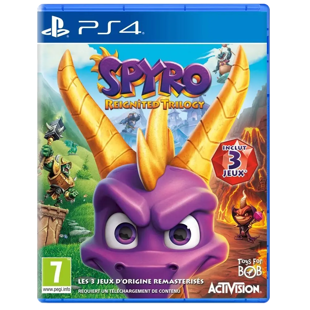 Spyro Reignited Trilogy - PS4 - Used   for sale in Egypt from Games2Egypt