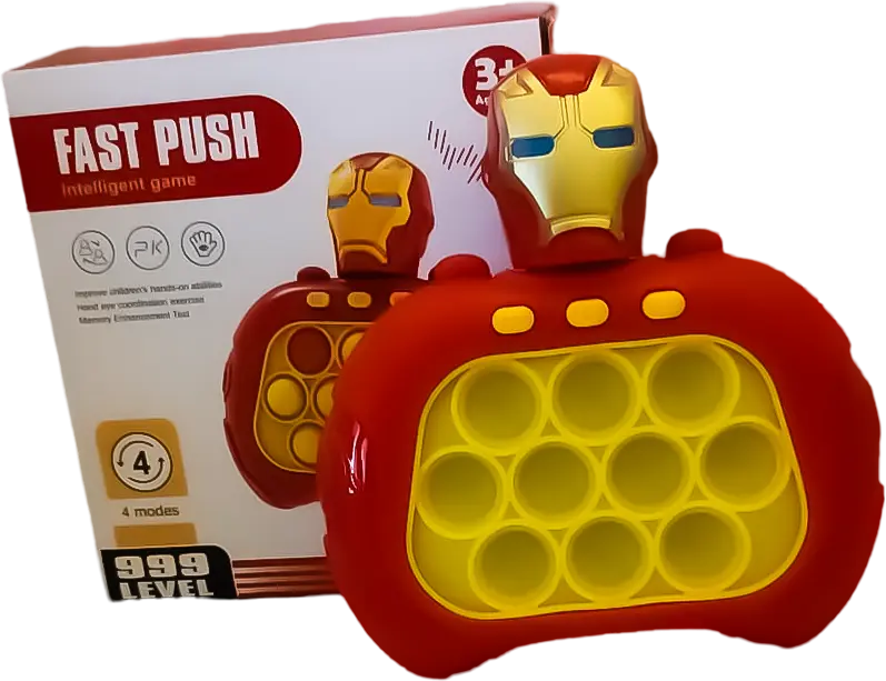 Iron Man - Fast Quick Pop it Game Console  for sale in Egypt from Games2Egypt