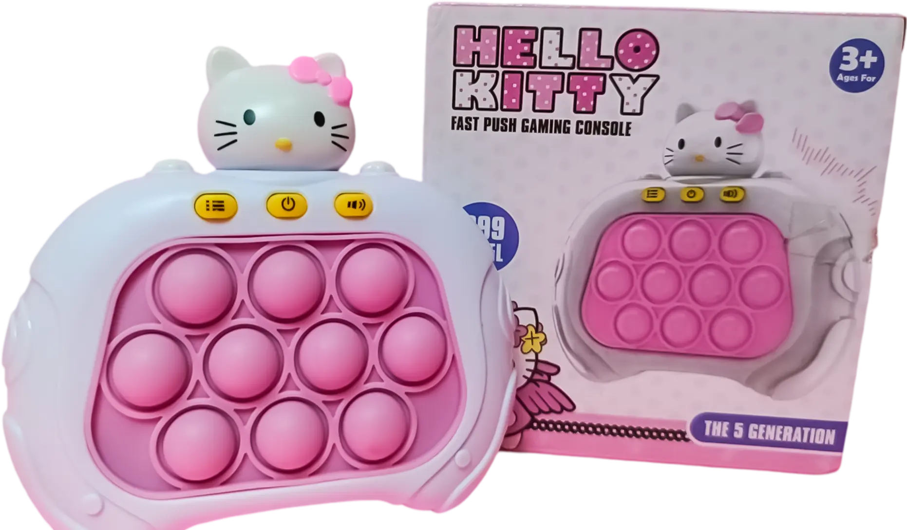 Hello Kitty - Fast Quick Pop it Game Console  for sale in Egypt from Games2Egypt