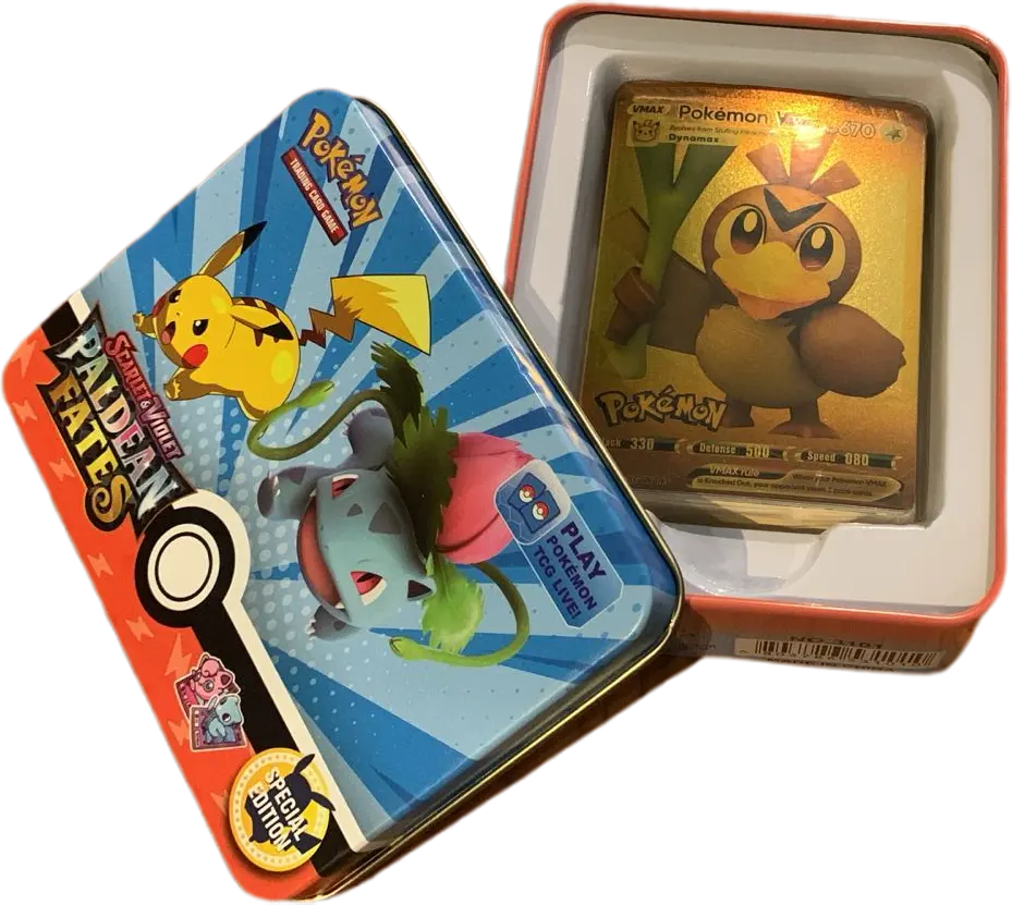 Pokemon Scarlet & Violet Trading Card Game Assorted Metal Box  for sale in Egypt from Games2Egypt