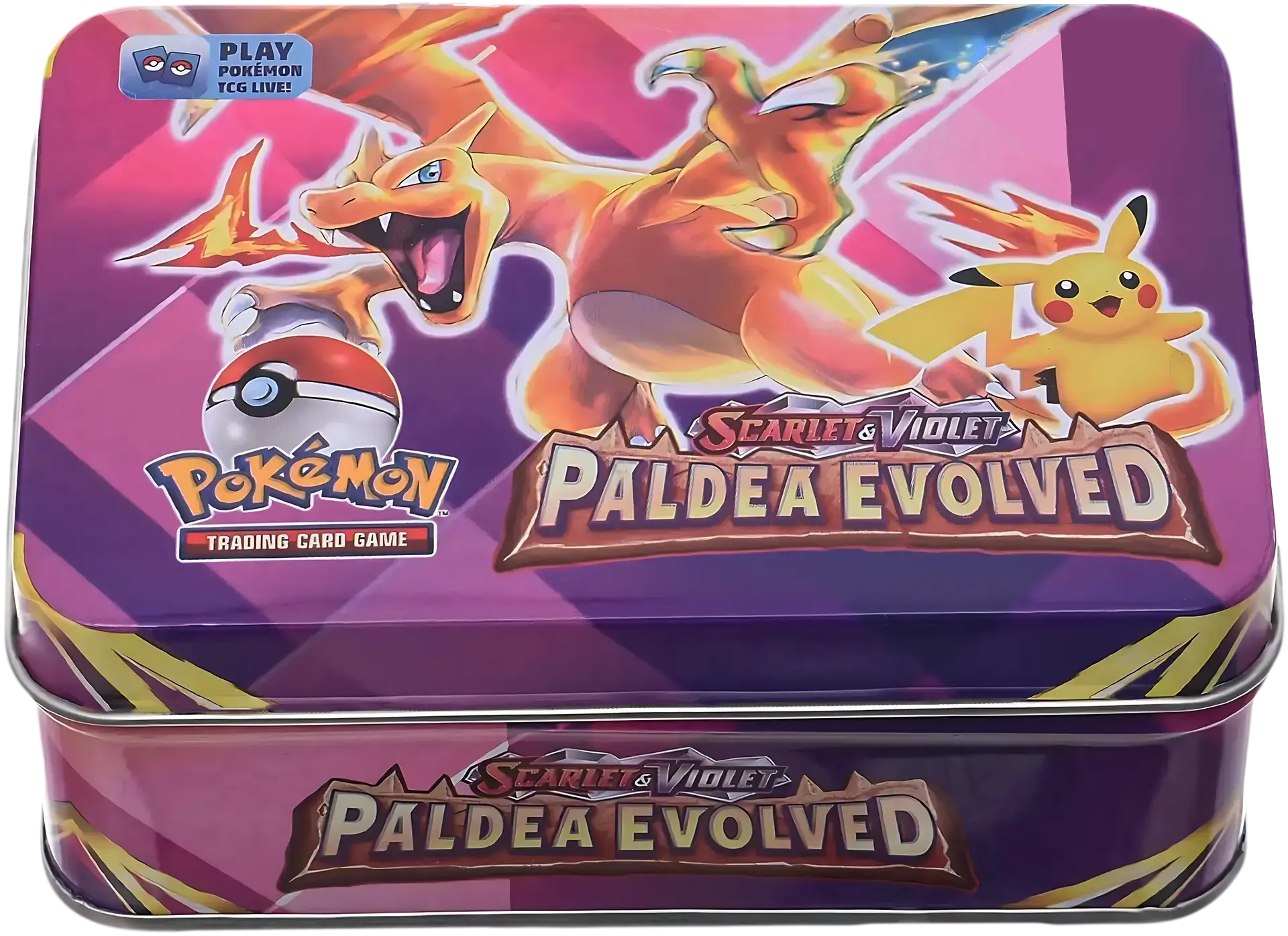 Pokemon Scarlet & Violet Trading Card Game Assorted Metal Box  for sale in Egypt from Games2Egypt