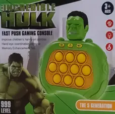 The Incredible Hulk - Fast Quick Pop it Game Console  for sale in Egypt from Games2Egypt