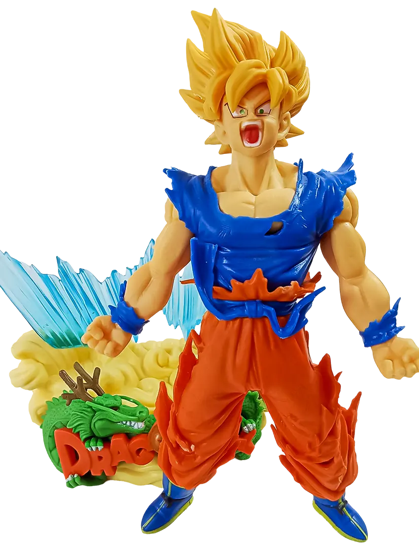 Dragon Ball Son Gokû Super Saiyan With Orange Hair - Figure   for sale in Egypt from Games2Egypt