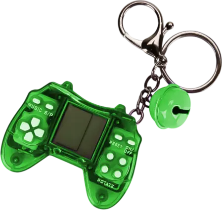 Keychain Medal HANDHELD Player - Green