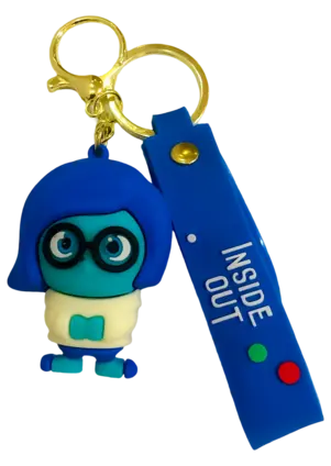 Inside Out 2 - Sadness - Keychain Medal