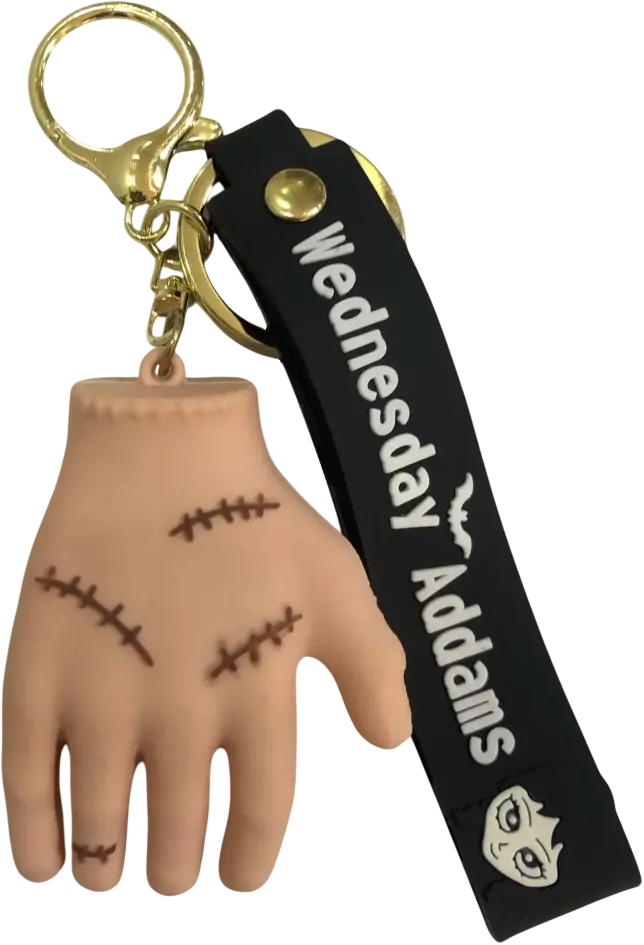 Wednesday Addams - Thing Hand - Keychain Medal  for sale in Egypt from Games2Egypt