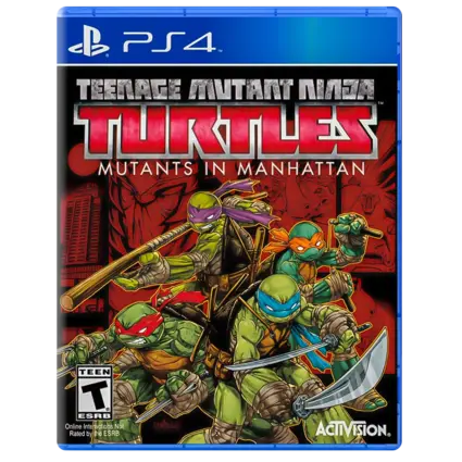 Teenage Mutant Ninja Turtles Mutants in Manhattan - PS4 - Used 