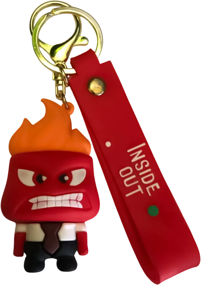 Inside Out 2 - Anger - Keychain Medal  for sale in Egypt from Games2Egypt