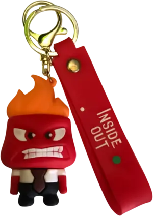 Inside Out 2 - Anger - Keychain Medal