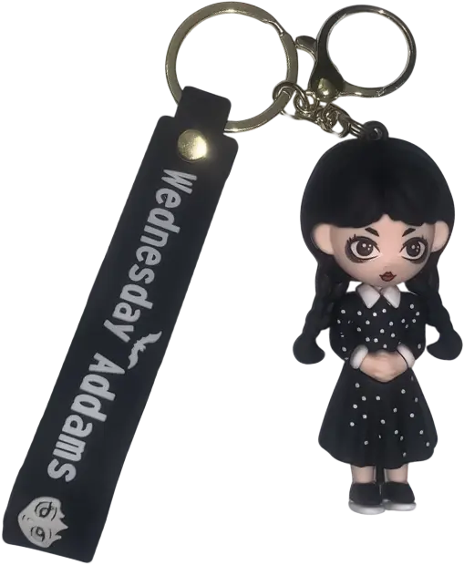 Wednesday With Black Dress - Keychain Medal  for sale in Egypt from Games2Egypt