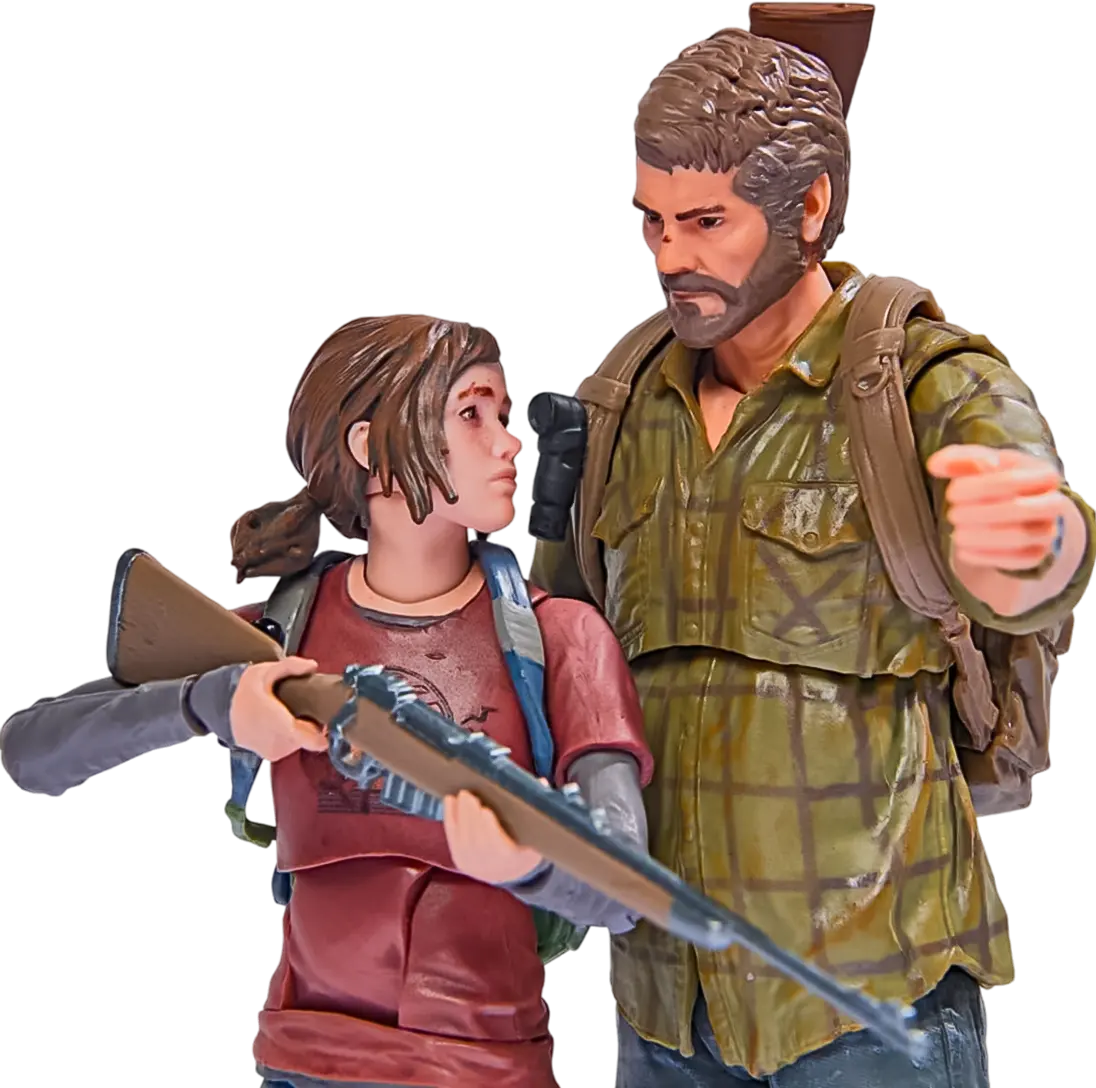 Joel And Ellie The Last of Us - Action Figure  for sale in Egypt from Games2Egypt