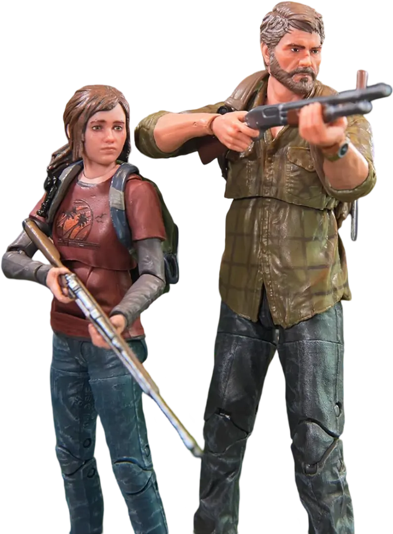 Joel And Ellie The Last of Us - Action Figure  for sale in Egypt from Games2Egypt