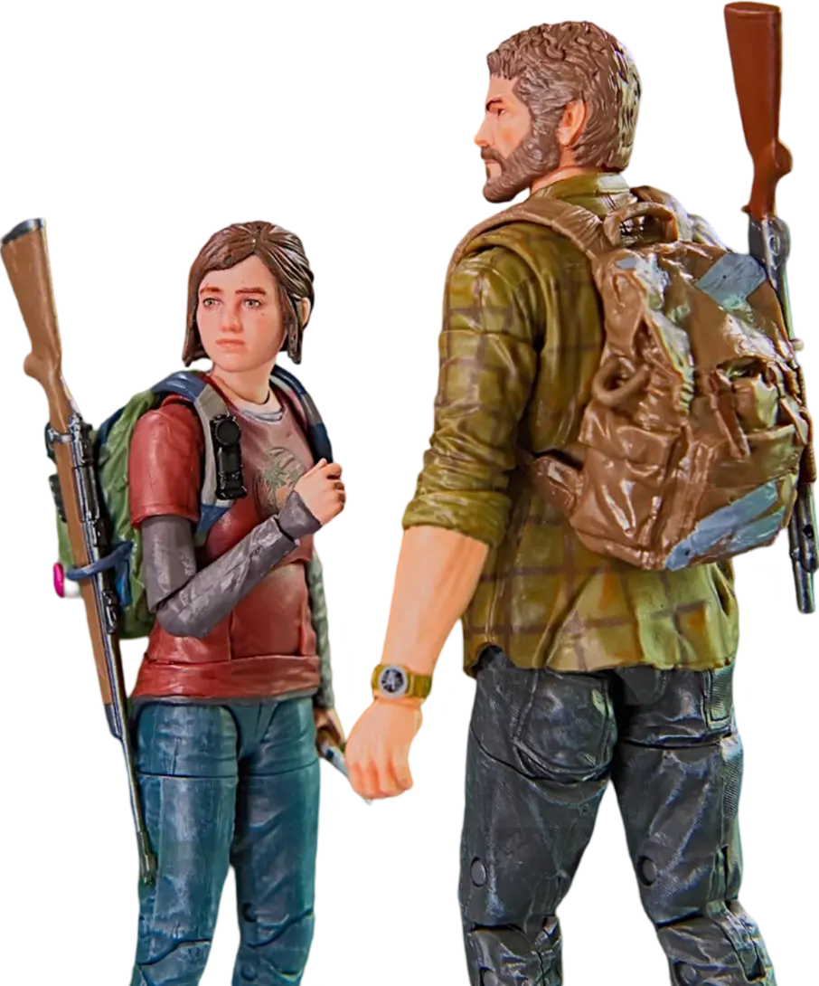 Joel And Ellie The Last of Us - Action Figure  for sale in Egypt from Games2Egypt