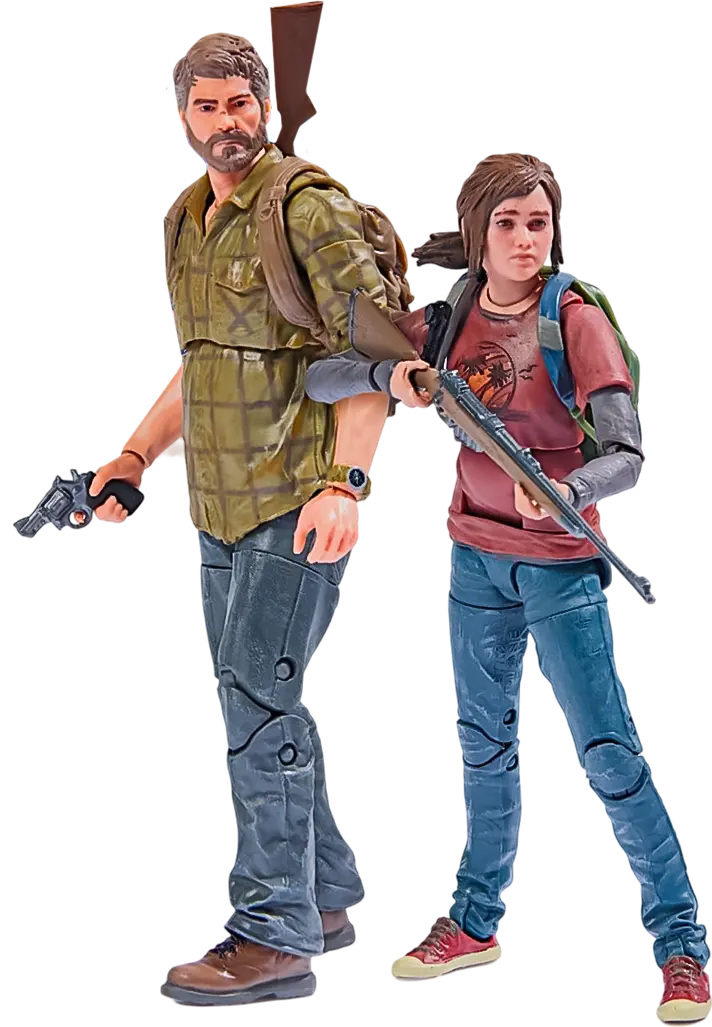 Joel And Ellie The Last of Us - Action Figure  for sale in Egypt from Games2Egypt