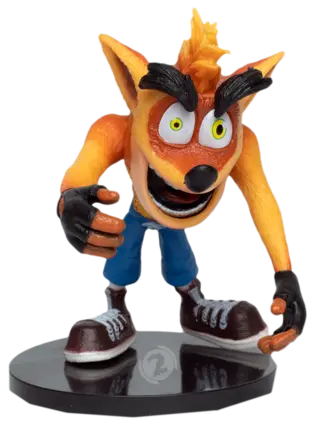 Crash Bandicoot - Smiley Face - Figure