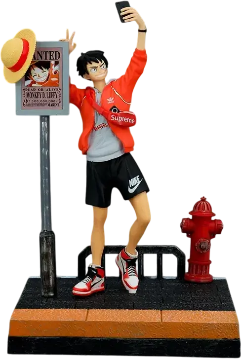 One Piece Street Fashion Luffy - Figure  for sale in Egypt from Games2Egypt