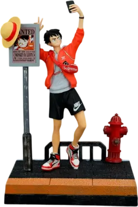 One Piece Street Fashion Luffy - Figure