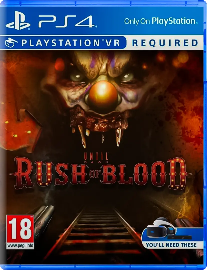 Until Dawn: Rush of Blood - PS4 - Used  for sale in Egypt from Games2Egypt