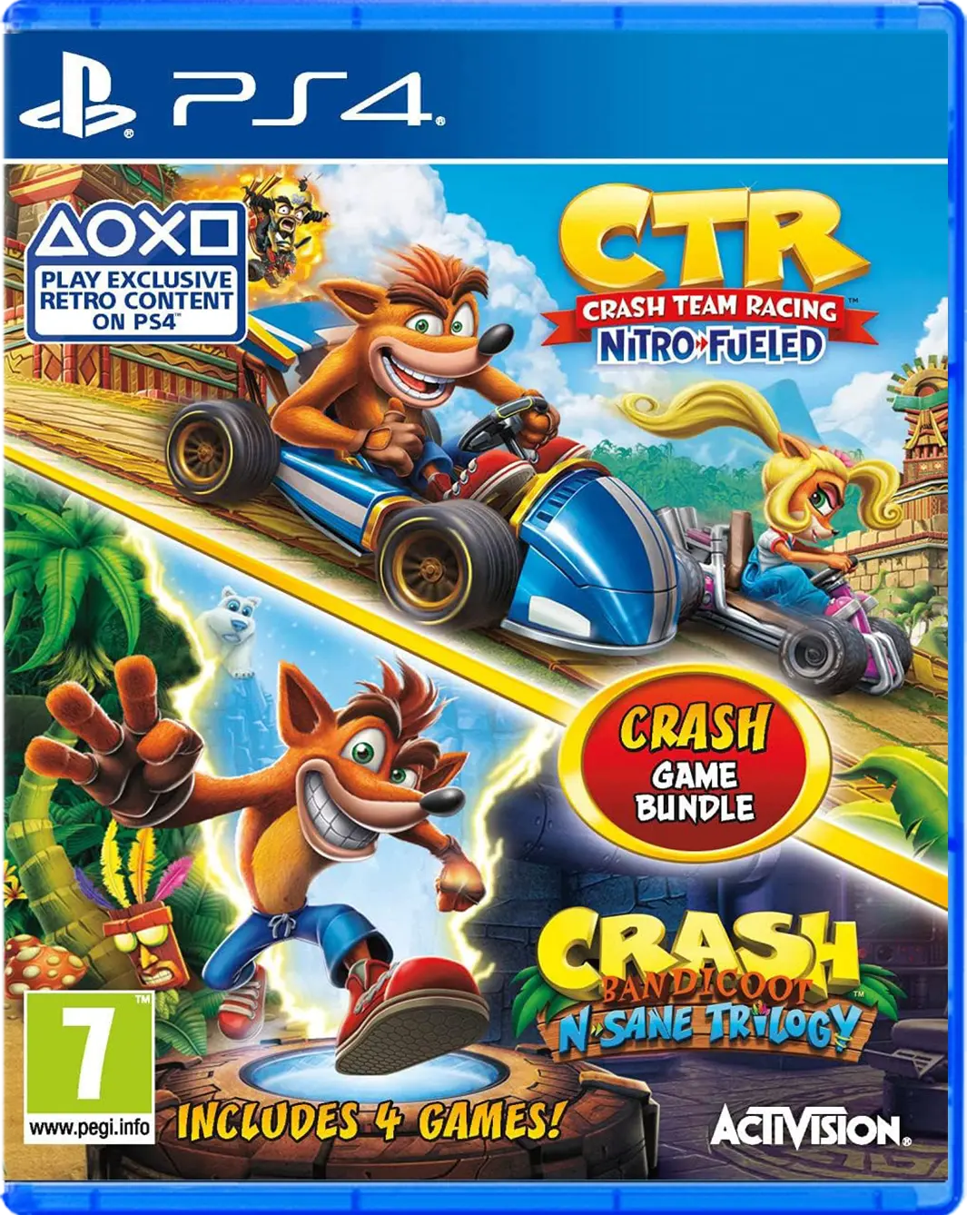 Crash Game Bundle - PS4 - Used  for sale in Egypt from Games2Egypt