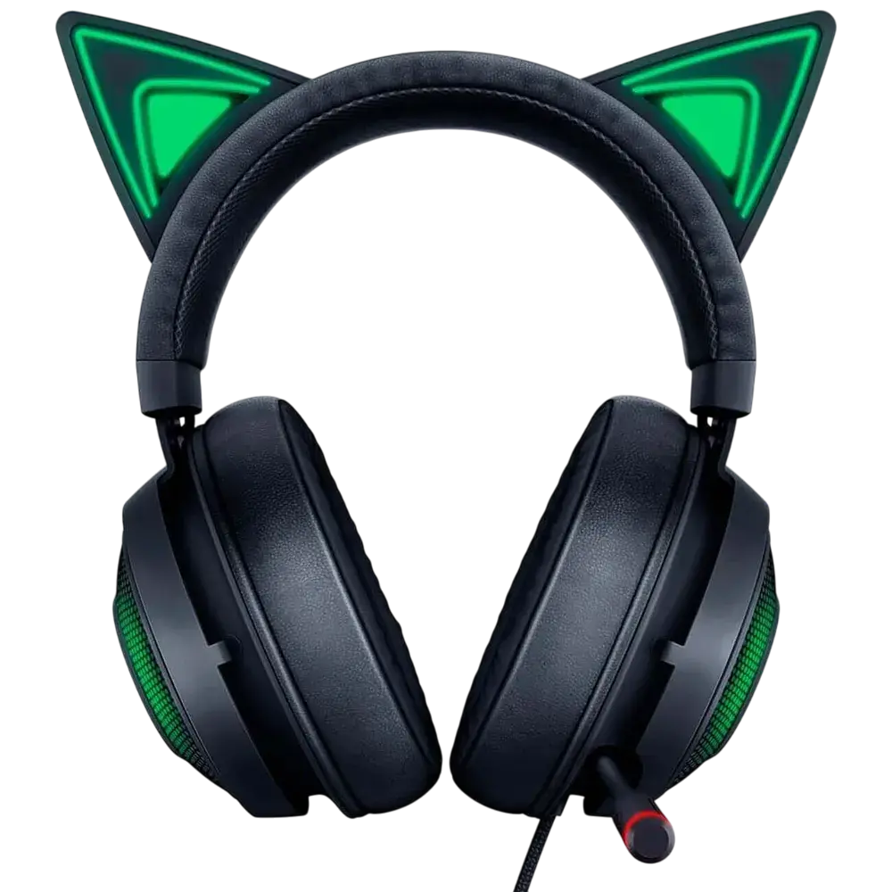 Razer RGB Kraken Kitty Edition Headset - Black  for sale in Egypt from Games2Egypt